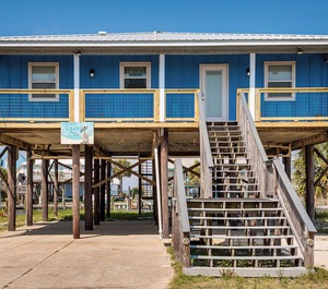 Waterfront Dauphin Island Deck Boat Dock 