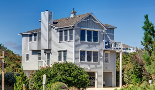 2883 - Swan's Quarters - Semi-Oceanfront Duck Retreat w/Hot Tub in Duck