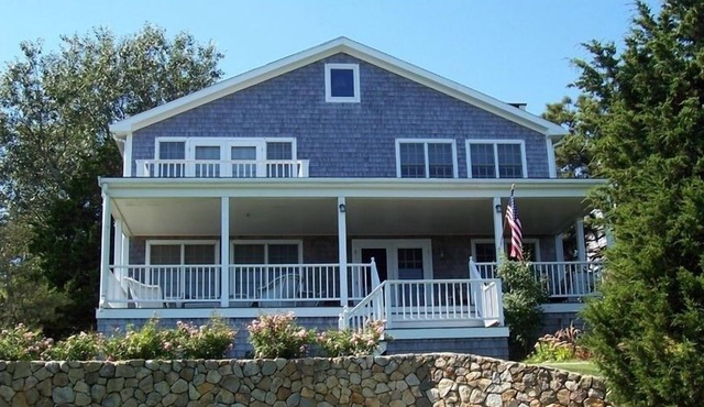 Classic Marthas Vineyard Summer Home: Ocean Views, Steps to Beach and Oak Bluffs in Oak Bluffs