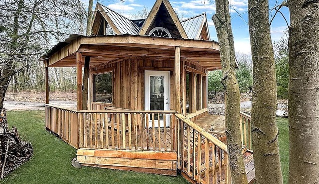 Cozy Secluded Tiny Cabin for a True Getaway in the Outdoors Surrounded by Nature in Simcoe, Ontario in Simcoe