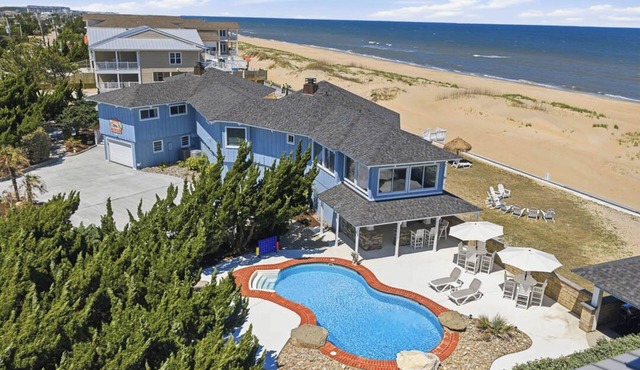 Hawaiian Palace | Oceanfront | Private Pool, Hot Tub in Virginia Beach