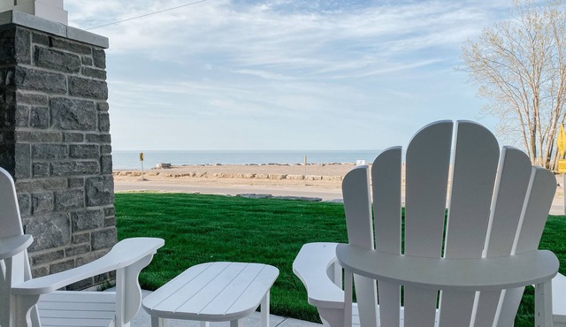 Monarch Beach House | Modern beachfront 2 bedroom condo in Long Point in Port Rowan