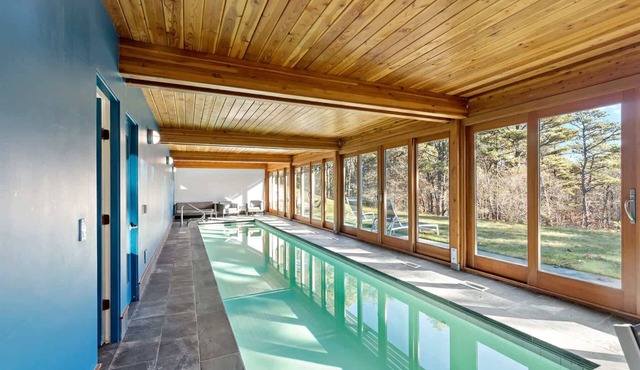 New 2026 Modern Outer Cape Home with a Heated Indoor Pool in Wellfleet