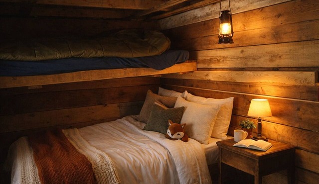 Oak, the tiny cabin in the woods in Markdale