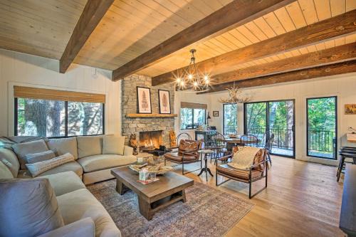 Pet-Friendly Retreat w/Game Room & Fire Pit! in Lake Arrowhead