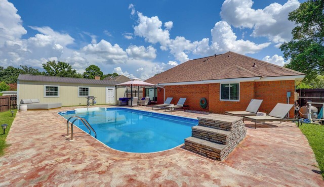 Poolside Paradise w/Game Room! Prattville Getaway in Prattville