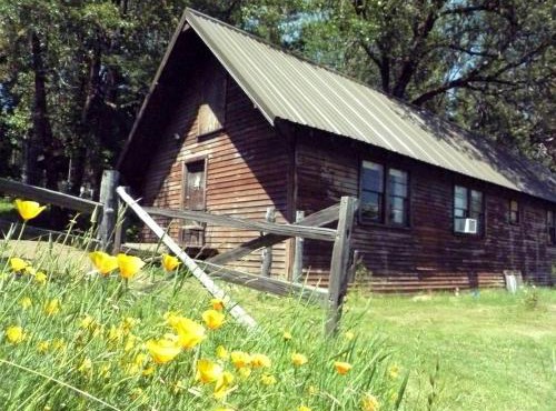 Rustic Cabin Rental in a Wild Meadow near Crater Lake National Park, Oregon in Prospect
