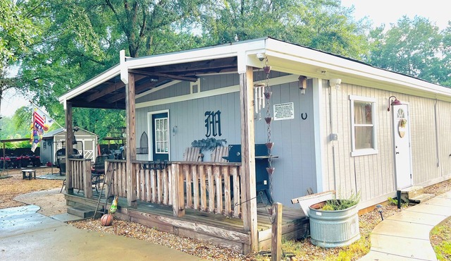 Rustic Farm cottage with firepit-horses, goats and fresh eggs every morning. in Phenix City