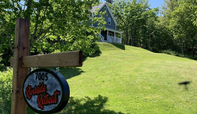 Situated on the beautiful Cabot Trail overlooking the Margaree river in North East Margaree
