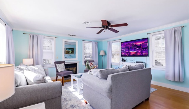 Luxury 2-Story PTown Condo: 5 Min Walk to Commercial St. Private Patio & Parking in Provincetown