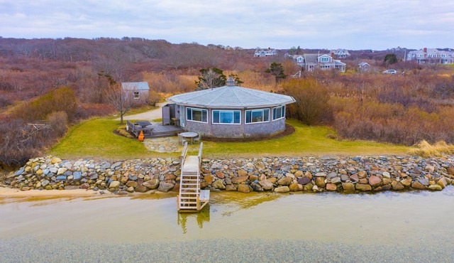 360 Waterfront Views with Private Beach in Pocomo! in Nantucket